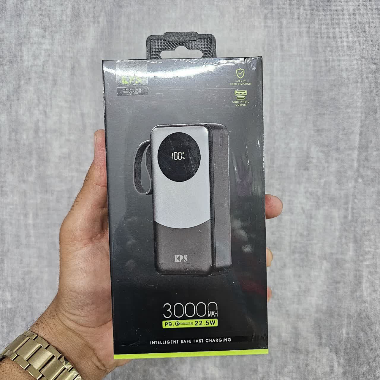 photo21681453865 پاور بانک 30هزار KPG-302 - Image 1
