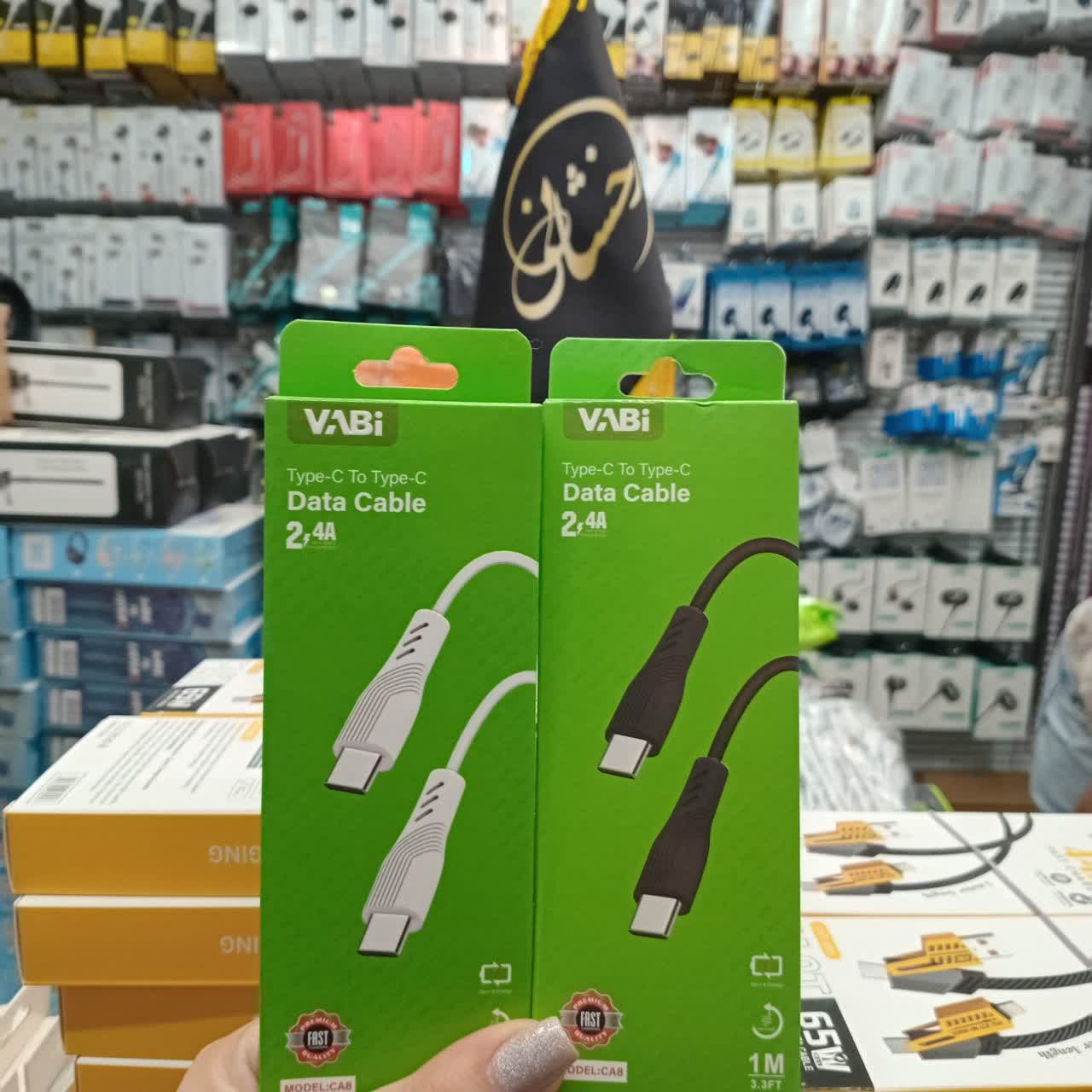 photo21923608089 کابل دوسرتایپ سی VABi - Image 1