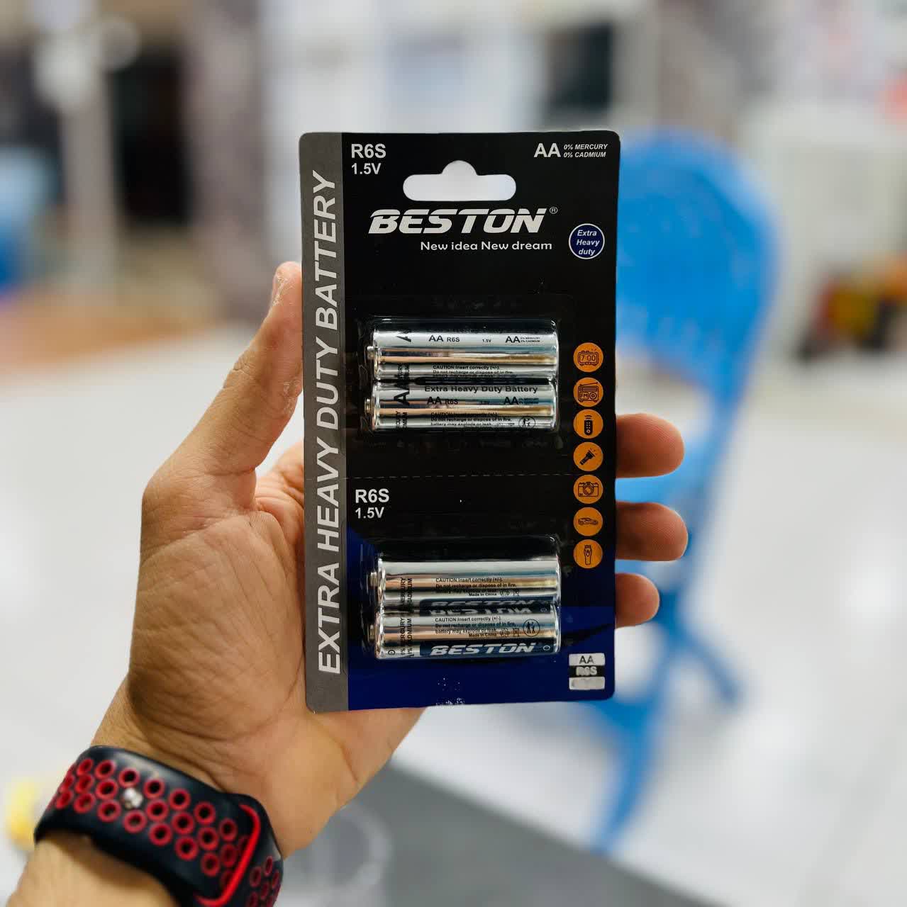 photo22705904327 باتری قلمی BESTON P4 - Image 1