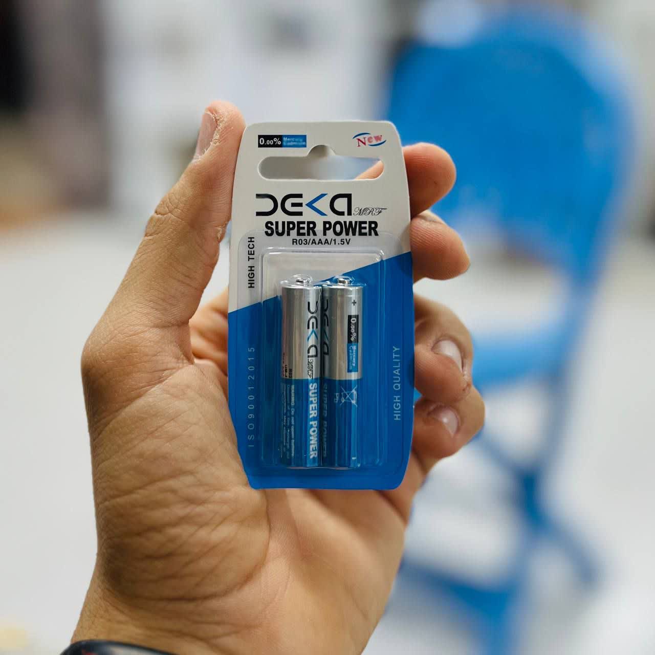 photo22705904410 باتری نیم قلمی DEKA - Image 1